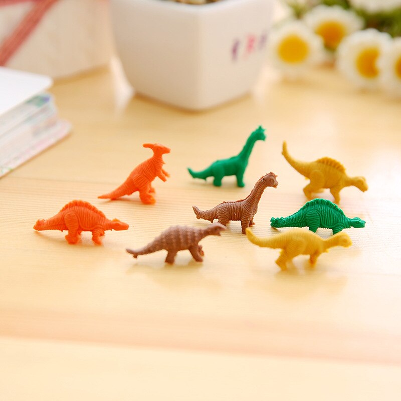 Dinosaurus Gum Leuke Mini Dinosaurus Briefpapier Gum voor Kinderen als School 1-Pack