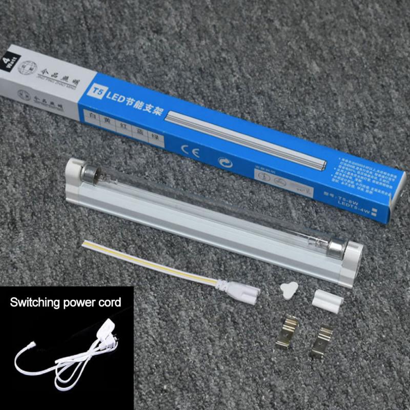 6W 8W UV Lamp Tube Quartz Germicidal Disinfection 110v 220v Ultraviolet Quartz Linear Light With Ozone Generator Sterilization