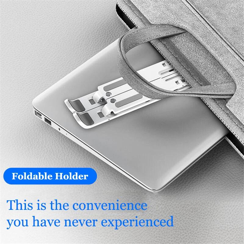 Opvouwbare laptopstandaard Koeling Notebookbeugel Verstelbare ergonomische laptopsteun Basishouder Laptop Tabletaccessoires Stands