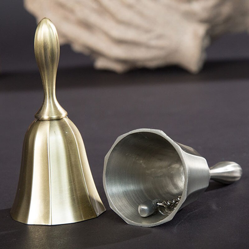 Hand Bell Brass School Receptie Diner Hotel Hand Bel Kerstcadeaus Brons Gesprekken Bel Bar Eetzaal Tafel Bel