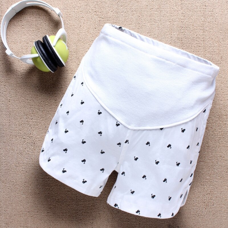 coton shorts femmes enceintes shorts impression stretch taille réglable femmes enceintes pantalon grossesse ventre mère