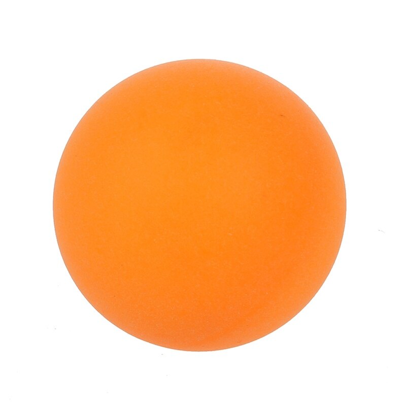 Pelota de tenis de mesa naranja de plástico para deportes 40 mm de diámetro 12 Uds