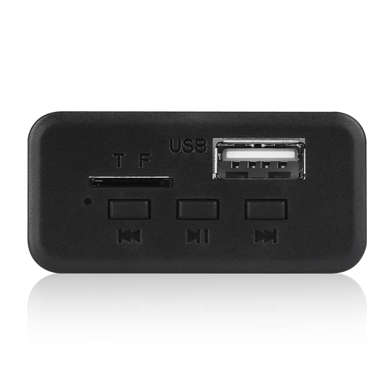 Mp3 dekoderkort bluetooth 5.0 12v bil o modul mini dc wma usb fm tf radio til bil  mp3 tilbehør