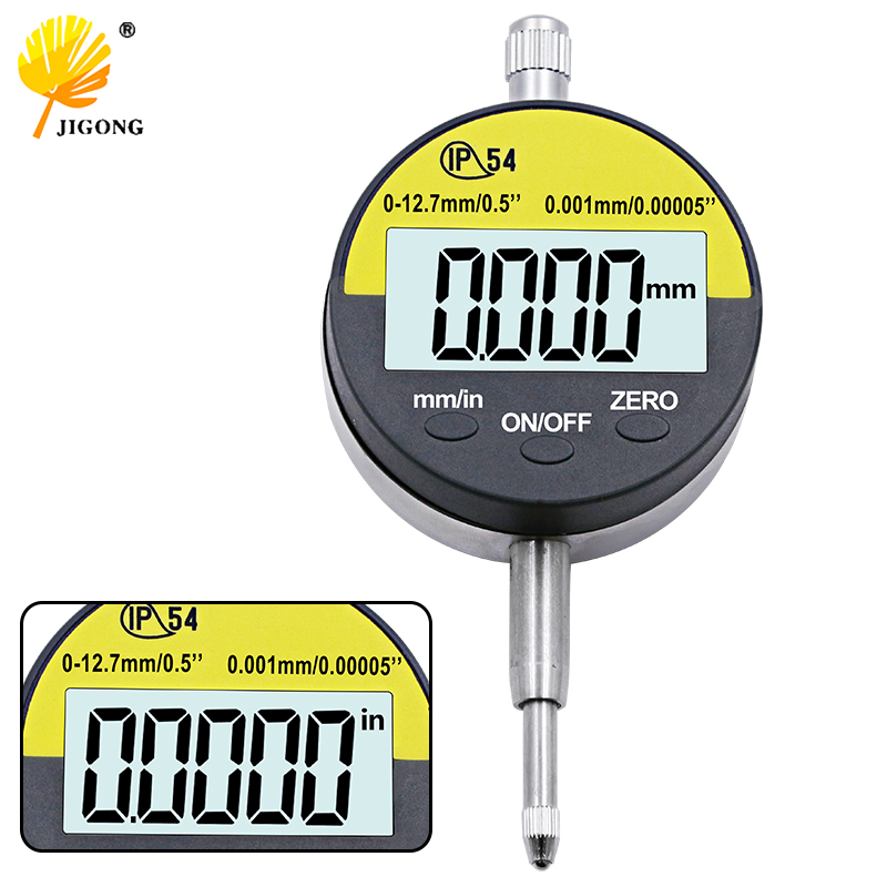 0.001 Mm/0.00005 "IP54 Olie Proof Digitale Micrometer 0-12.7 Mm/0.5" Elektronische Micrometers Gauge meter Dial Gauge Met RS232 Data
