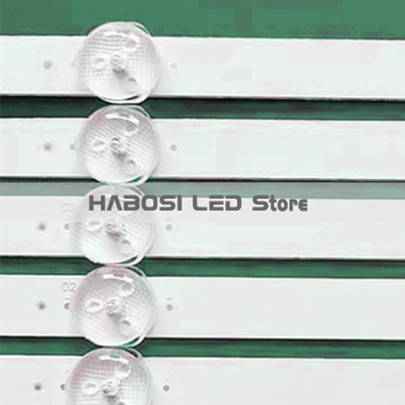 100% 5Pcs/Kit Led Strips Voor 55 Tv 24-55-3030-0d35-5x9-171016 24 55 3030 0d 35 5X9 171016
