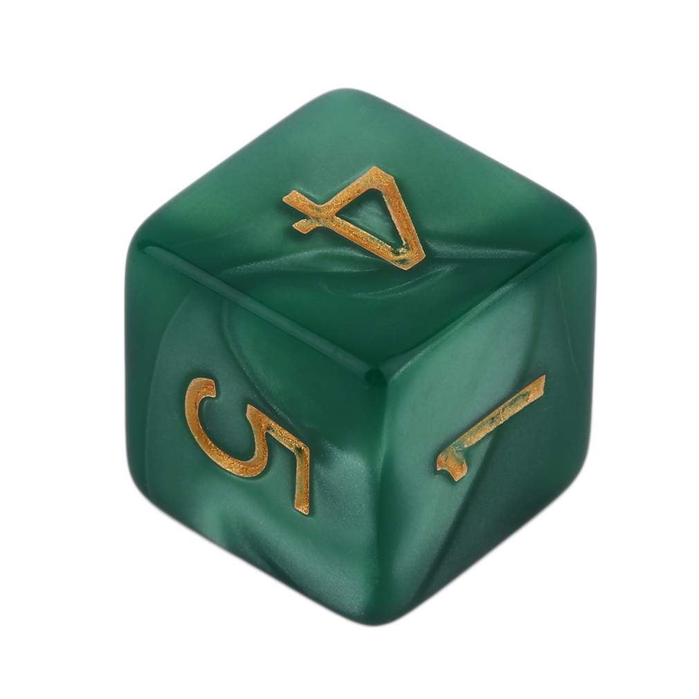 Heißer! Helle grüne Farbe 7 Pcs Set Kreative Multi-Faceted Perle Gemmed Acryl Dice16-20mm D4 D6 D8 D10 D12 D20