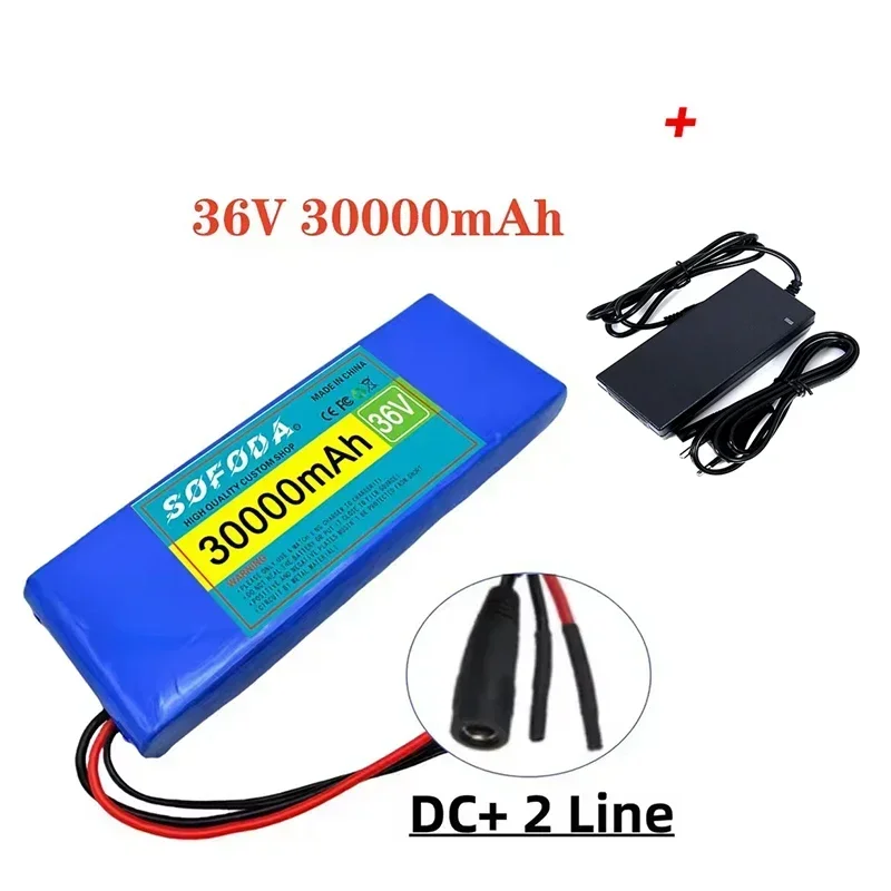 36v 10 s 1p accupakket 18650 30ah oplaadbare lithium-ionbatterijen elektrische auto fiets scooter 20a bms 500w: Ander
