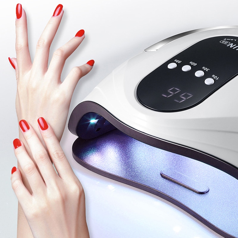 soleil S9 84W LED à ongles lampe UV infrarouge détection minuterie sèche-linge pour écran LCD séchage rapide tous les Gels vernis à ongles outils d'art des ongles