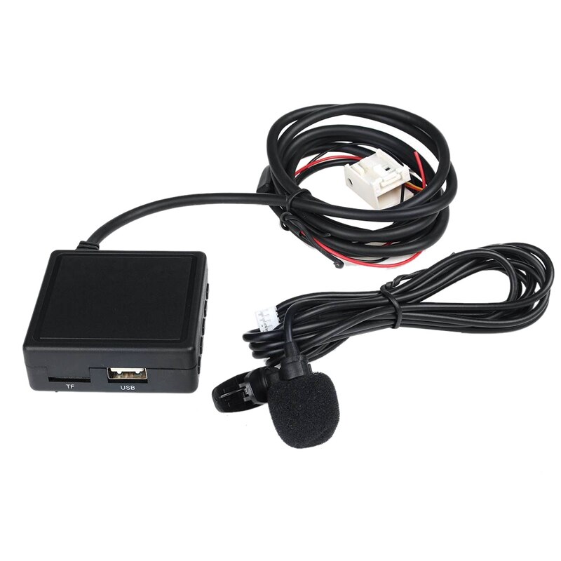 Módulo de audio inalámbrico por Bluetooth, adaptador auxiliar de Teléfono manos libres para Mercedes Benz W203 W209 W211, adaptador de Cable de teléfono