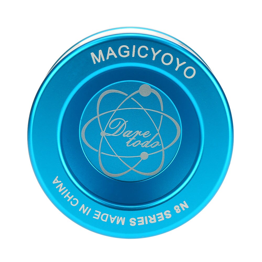 Magic Yoyo N8 Aluminum Alloy Metal Yoyo 8 Ball KK Bearing with Spinning String for Players Kids