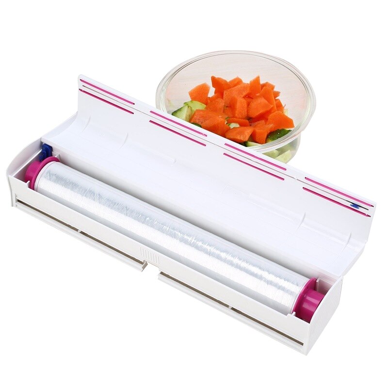 Handy Plastic Kitchen Foil And Cling Film Wrap Dis... – Vicedeal