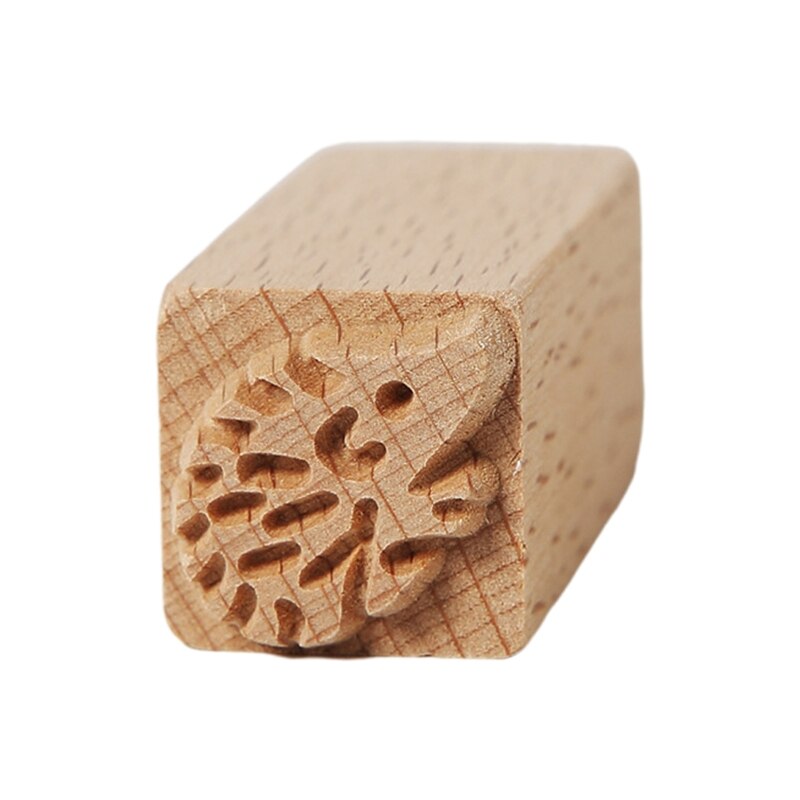 Houten Aardewerk Stempel Diy Klei Gereedschappen Postzegels Modellering Patroon Stempel 101A: 11