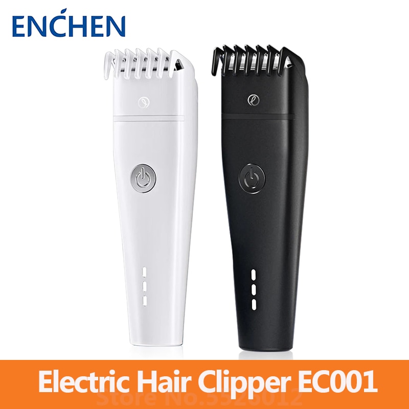 Enchen usb-elektrohaarschneider  ec001, kabellos und wiederaufladbar, haarschneider für männer, erwachsene und kinder