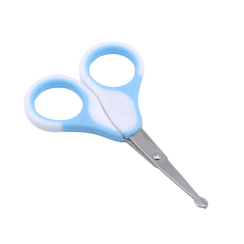 Kids Round Head Manicure Tool Baby Scissors Safe Health Care Care Set Safe Baby Care Equipment
