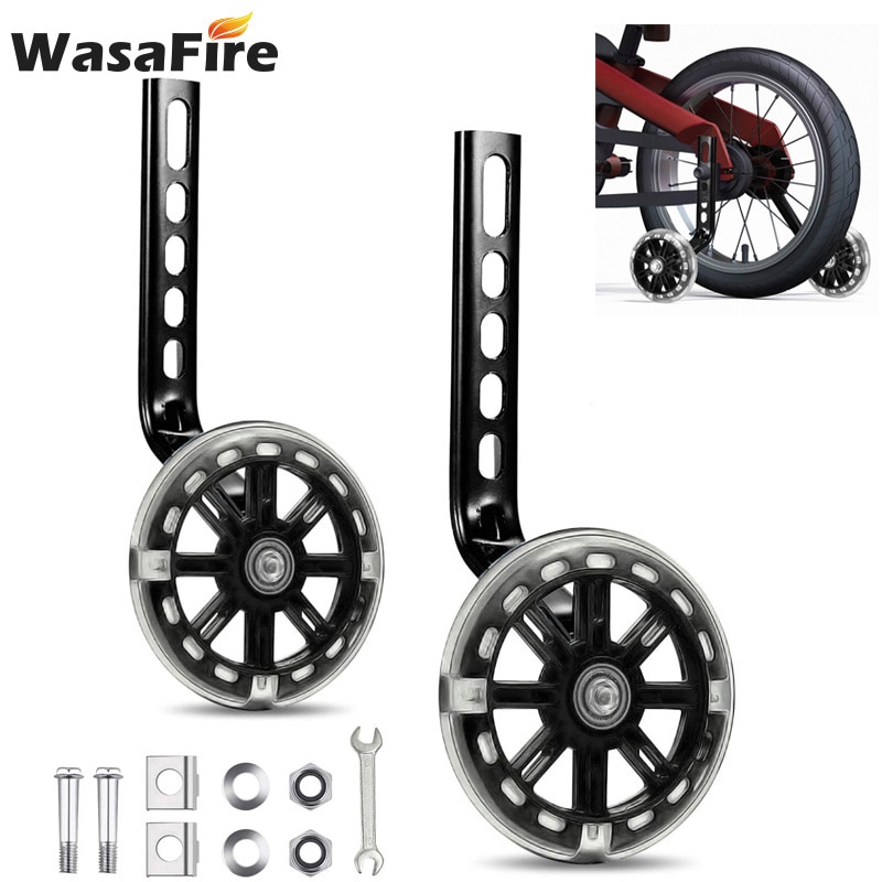 1 Paar Fiets Stabilisers Training Wielen Kids Kinderen Fiets Balans Extra Wiel Fietsen Accessoires Voor 12-20 "Fiets