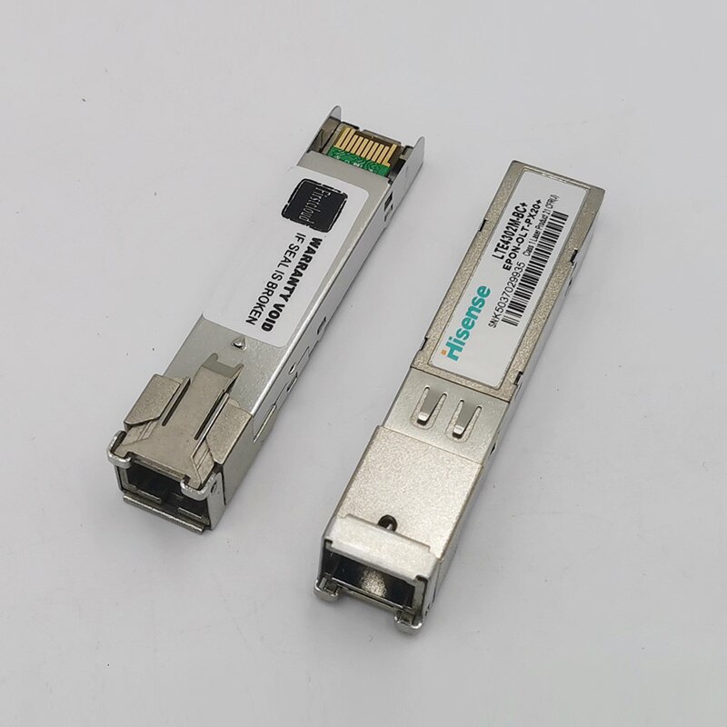 Moduły EPON OLT PX20 + SFP z pojedynczym włóknem Tx 1490nm Rx1310nm złącze SC Hisense