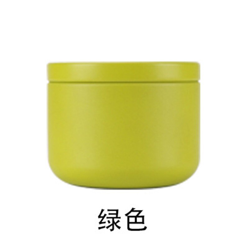 Premium Stash Jar Multi-Use Seal Storage Container Tea Can Travel Portable Metal Trumpet Black Tea Small Tea Cans: Green