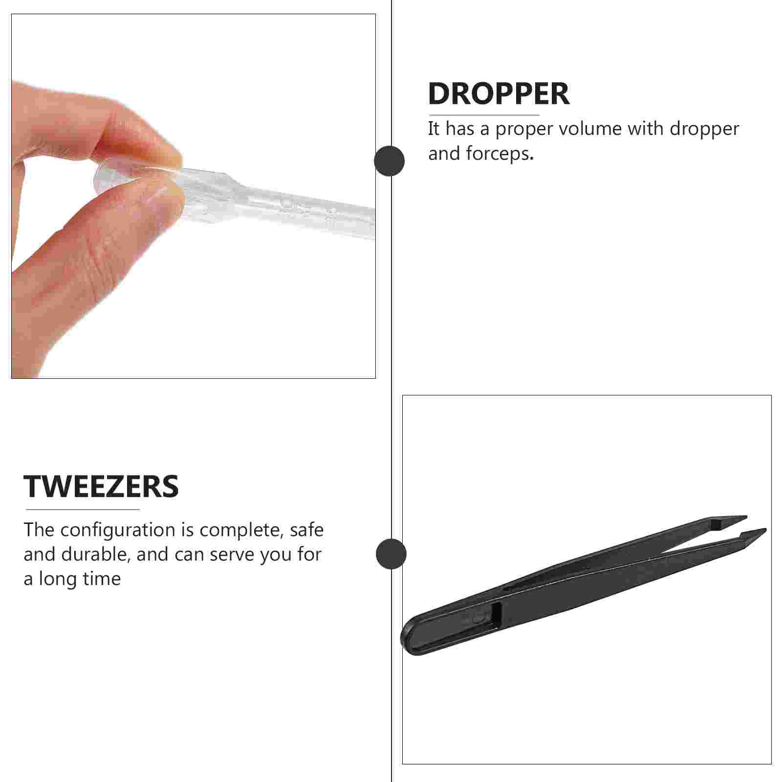 1 Set of Spider Habitat Box Jumping Spider Enclosure Accessories Breeding Case