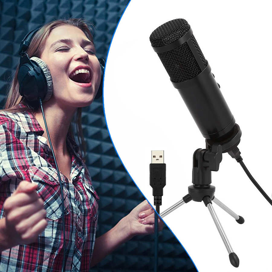 BM 858 Condenser Microphone Recording Microphone BM858 USB Computer Microphone Karaoke Microphone for Computer PC