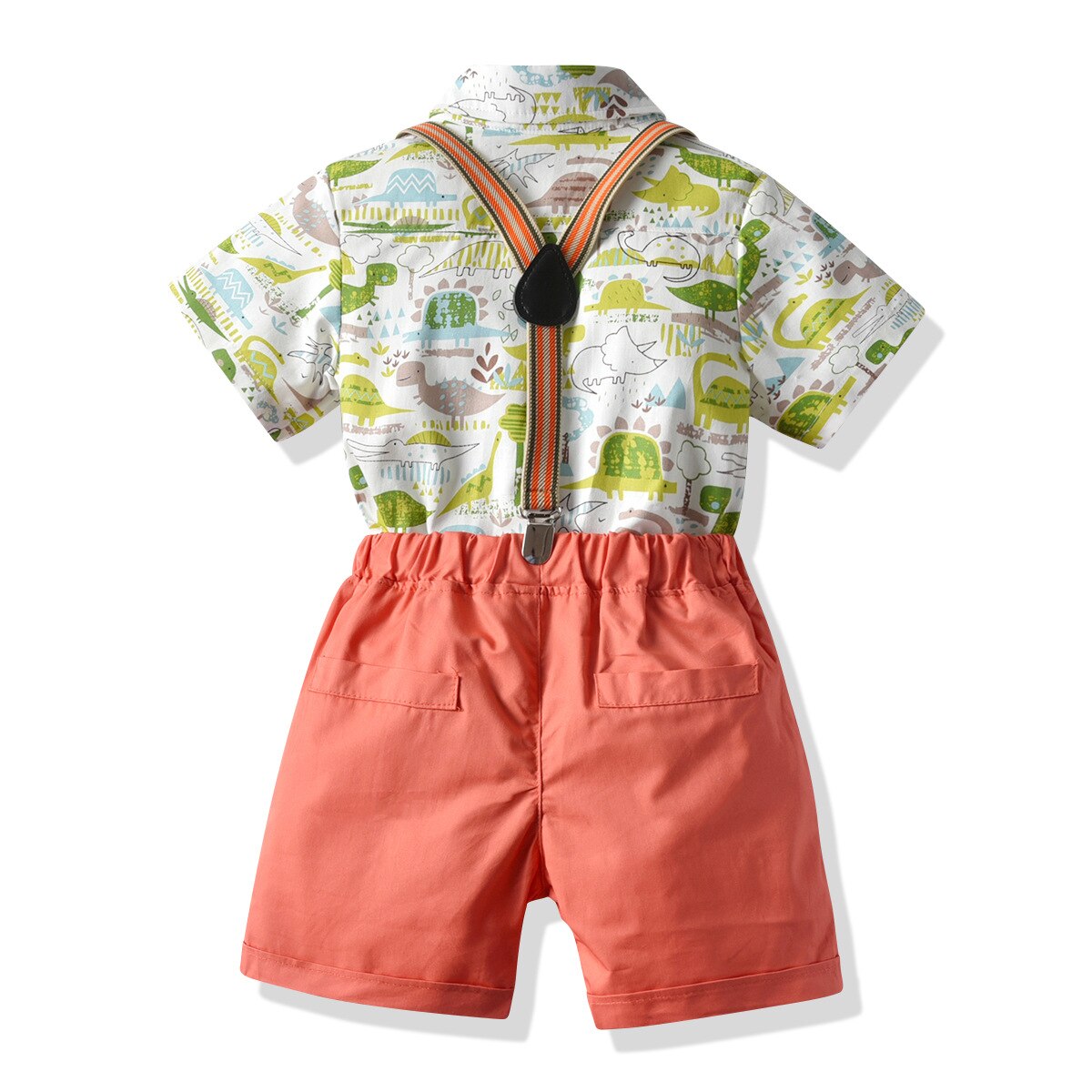 Cartoon Dinosaurus Baby Jongens Kleding Kinderen Pak Pasgeboren Trainingspak Baby Boy Kostuum 4Ps Kostuums Voor Kinderen Voor 1-6 Leeftijd