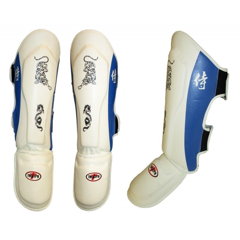 Chaoyilian Scheenbescherming voor boksen, scheenbeschermers, Thaise boksen, scheenbeschermers voor boksen, uniseks, scheenbescherming en elleboog, voor boksen, taekwondo, martial art, Sparring, Karate