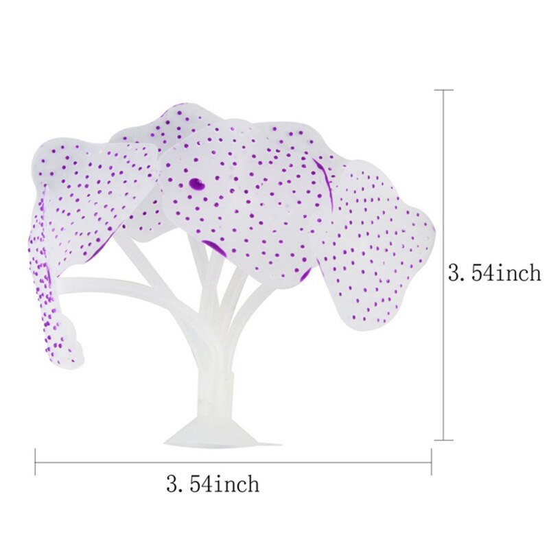 Nuttig Fluorescerende Vivid Kwallen Aquarium Decoratie Aquarium Kunstmatige Gloeiende Kwallen Siliconen Gesimuleerde Aquatic Plant