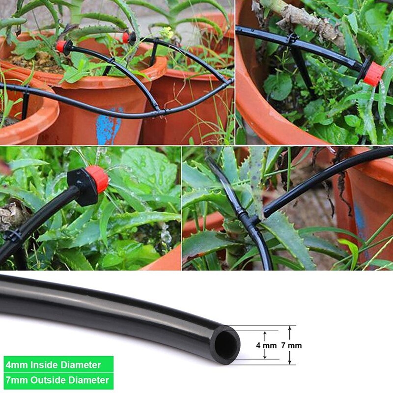 Drip Irrigation Kit, 30M Adjustable Garden Irrigation System Kit for Landscape, Flower Bed, Terrace Plant Irrigation
