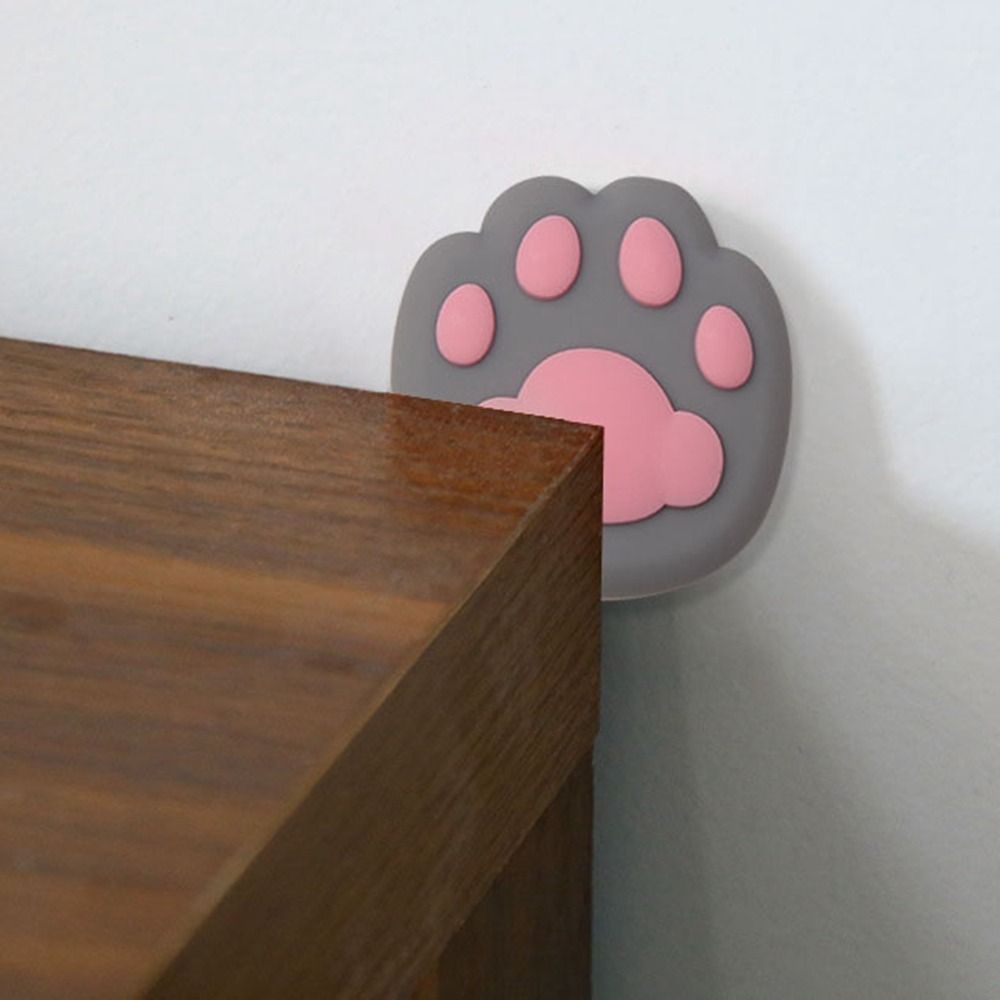 Siliconen Deur Stopper Buffer Bescherming Stoppers Muurbeschermers Anti Botsing Pads Crash Pad Zelfklevende Bescherming Stickers Deur