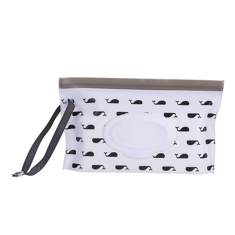 Draagbare Baby Doekjes Container Milieuvriendelijke Nat Vegen Dispenser Herbruikbare Hervulbare Case Reizen Levert: B