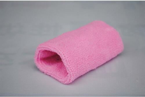 15cm basketball gym unisex sports cotton sweat with soft and comfortable wristband: Pink