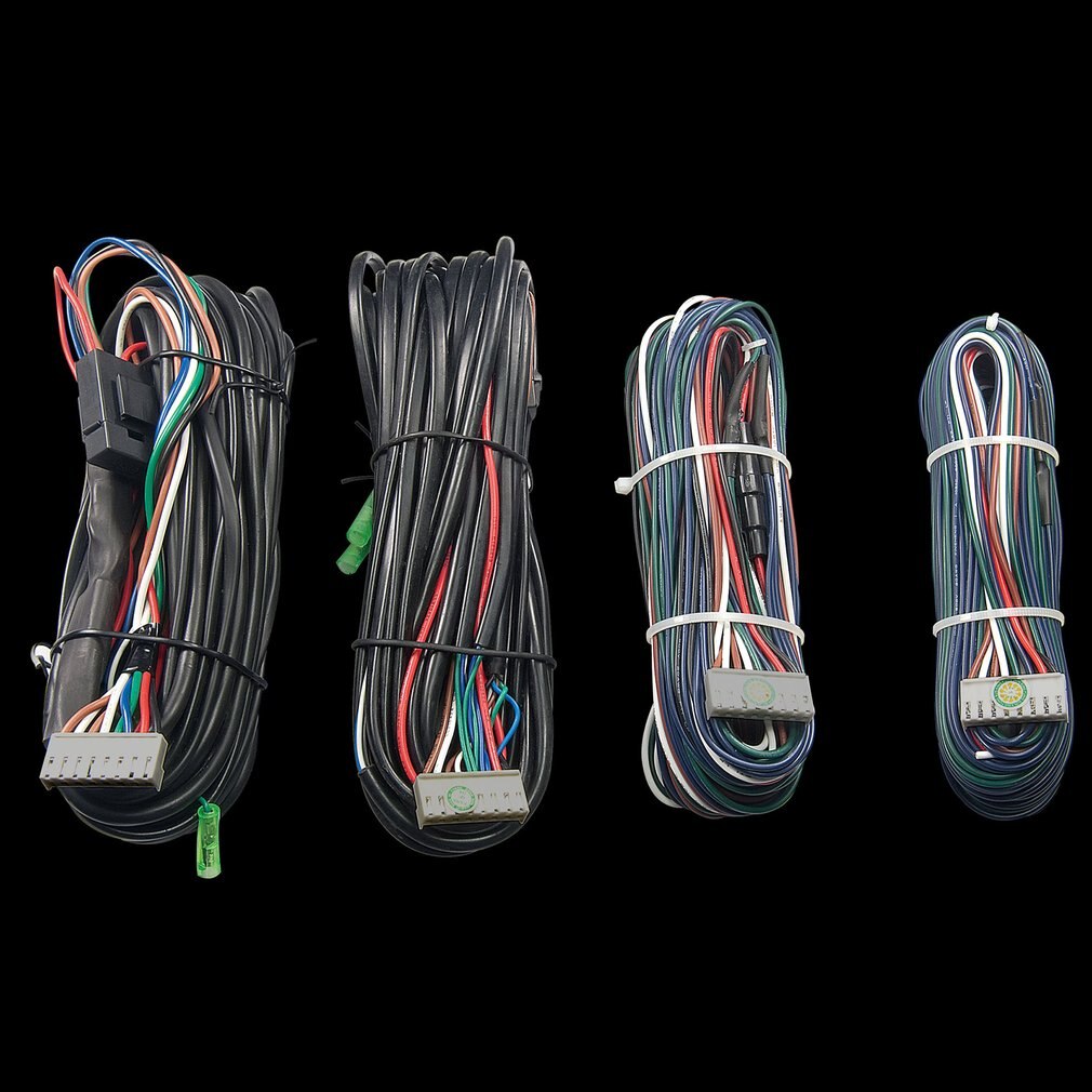 Kit Serrure Porte Voiture Universelle 4 Portes - Verrouillage Centralisé Avec Télécommande
