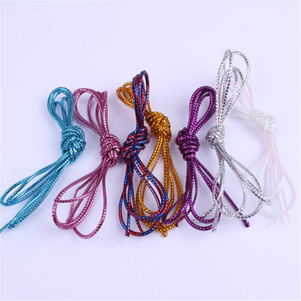 75m/bag Rainbow Color Hair Rope Styling Tool Magic Braid Tail Hair Braid Ponytail Styling Rope Maker for Girls Hairstyle