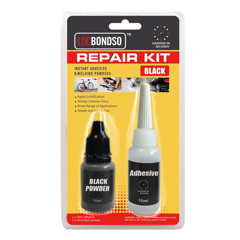 1 Set Adhesive Quick Fix Fast Bonding Glue Set Strong Bond Leather Wood Rubber Metal Glass Cyanoacrylate Adhesive