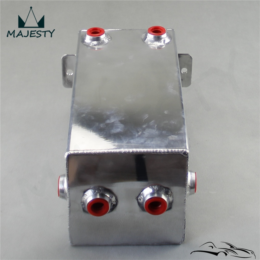 Réservoir universel en Aluminium 4L | Réservoir de carburant poli miroir réservoir de carburant 4 L
