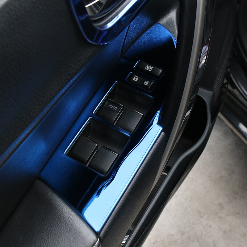 Fit Voor Corolla S, Le, S Plus Auto Deur Raam Schakelaar Knop Frame Cover Panel Trim Interieur Accessoires