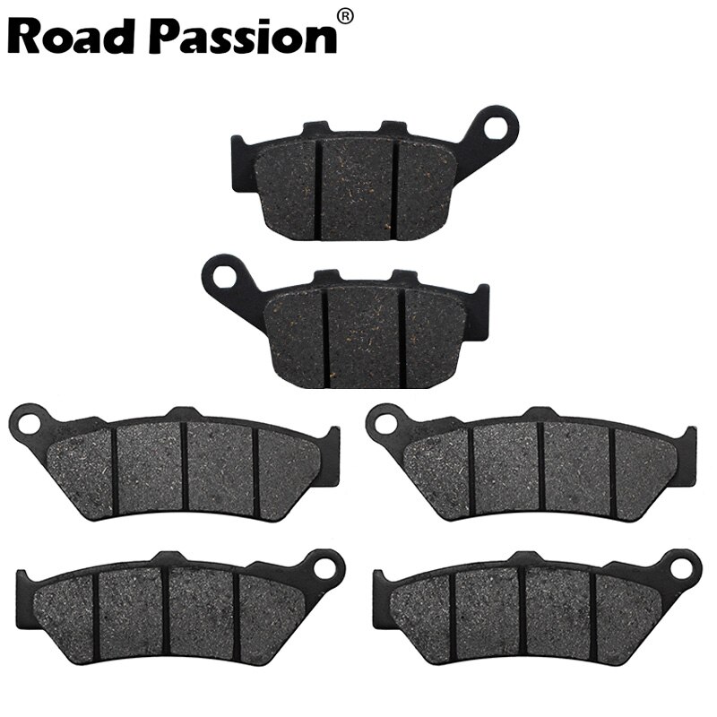 Pastillas de freno delanteras y traseras Road Passion para motocicleta honda NT 650 NT650 NT650VW NT650VX NT650VY VW/VX/V1 Deauville 1998-2001