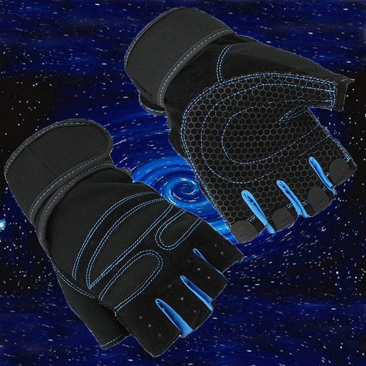 SJ-Maurie Mannen Gym Running Handschoenen Oefening Gewichtheffen Handschoenen Figer Protector Fietsen Wandelen Training Sport Fitness Handschoenen