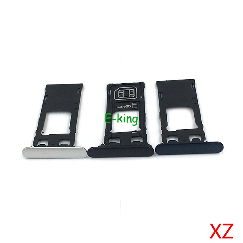 Voor Sony Xperia Xz XZ1 Sim Card Slot Lade Houder Sim Card Reader Socket
