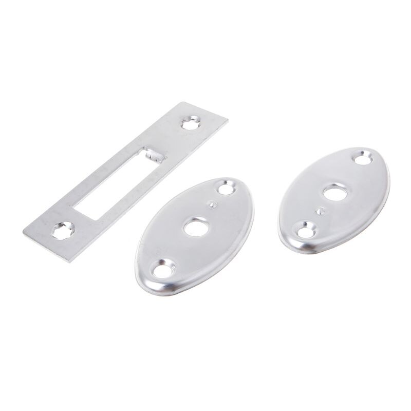 Serrure à crochet de porte coulissante en alliage d'aluminium, verrou à boulons croisés pour porte à cadre en verre, Durable, nouveauté