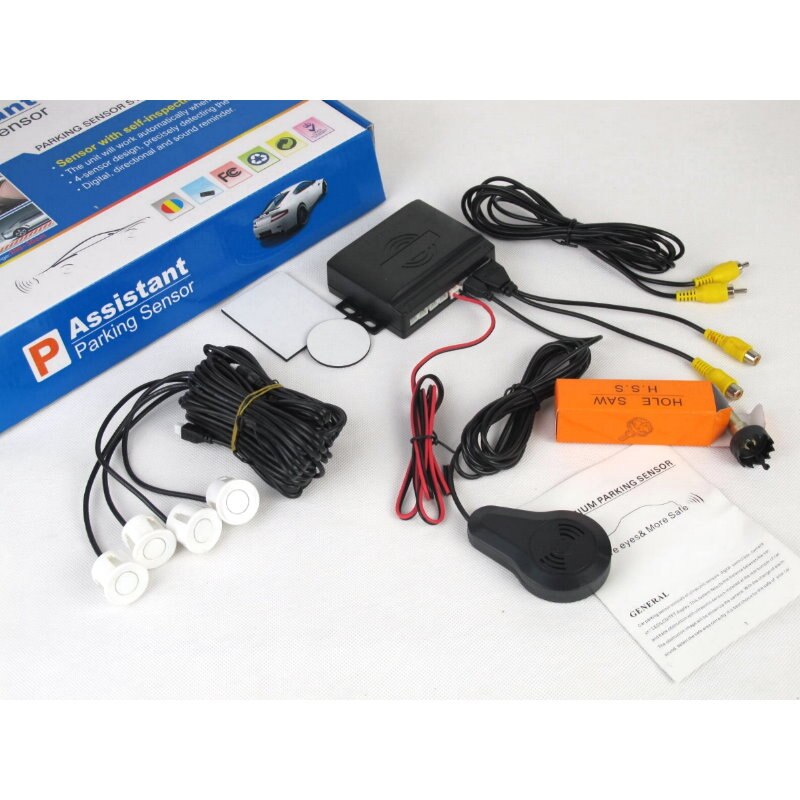 For Toyota Land Cruiser Prado 2700/4000 Car Parking Sensors Rearview Camera Auto Alarm Sensor Reverse Parking System