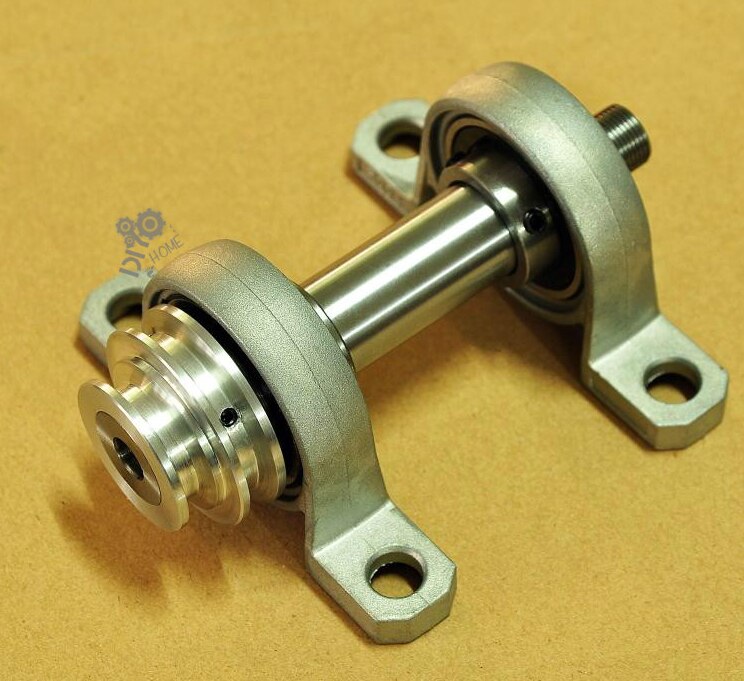 Własne wrzeciono tokarskie, gwint: M14 * 1, otwór przelotowy: 8.5mm, średnica wrzeciona 20mm