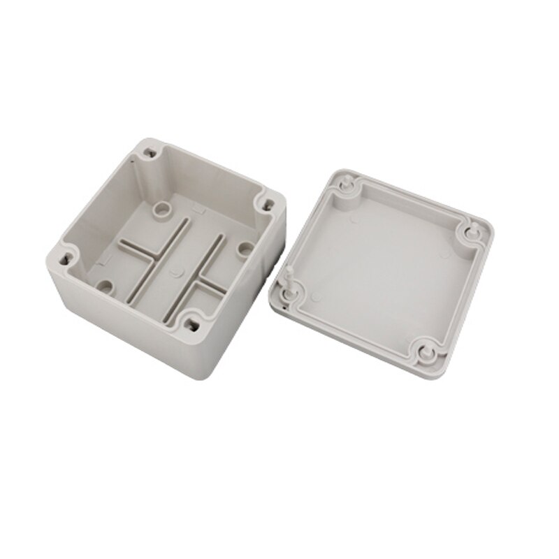 1 Set ABS plastic IP65 indoor and outdoor waterproof enclosure normal junction box: 100X100X50MM