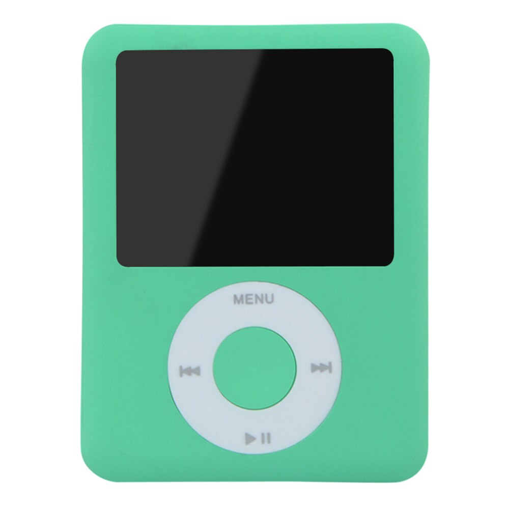 1.8 Inch Lcd-scherm MP3 MP4 Muziekspeler Metalen Behuizing 32Gb MP4 Speler Ondersteuning E-Book Lezen Fm Radio: Green