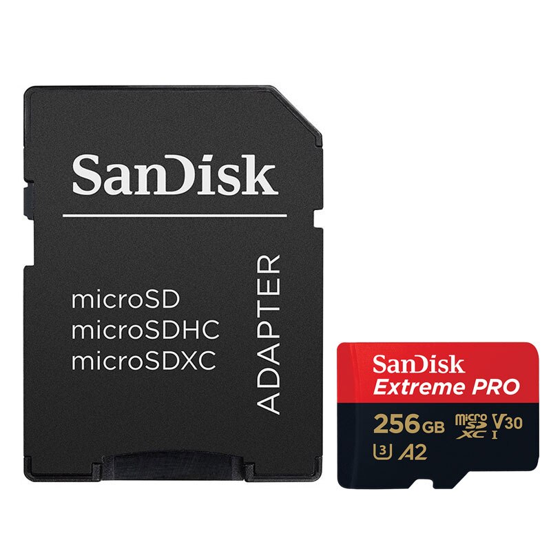 Sandisk micro sd-kort 16gb 32gb a1 microsdhc-hukommelseskort 64gb 128gb 256gb c10 microsdxc extreme pro  v30 u3 a2 4k uhd tf-kort