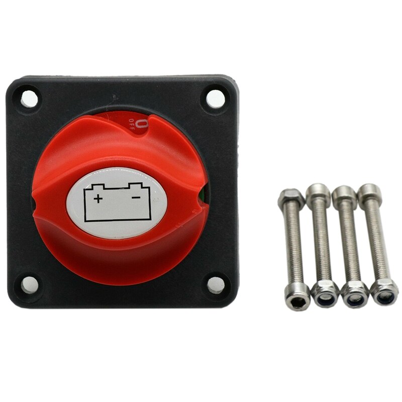 Battery Disconnect Cut On/Off Rotary Switch 12V Bo... – Grandado