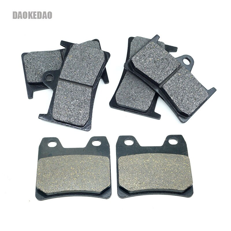 For Yamaha FZS1000 FZ1 Fazer 2001-2005 XJR1300 2002 XJR1300C XJR 1300 Front Rear Brake Pads Set Kit