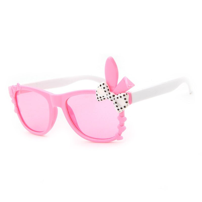 Gafas de sol con orejas de conejo para niños y niñas, anteojos de sol bonitos para niños de 2 a 8 años