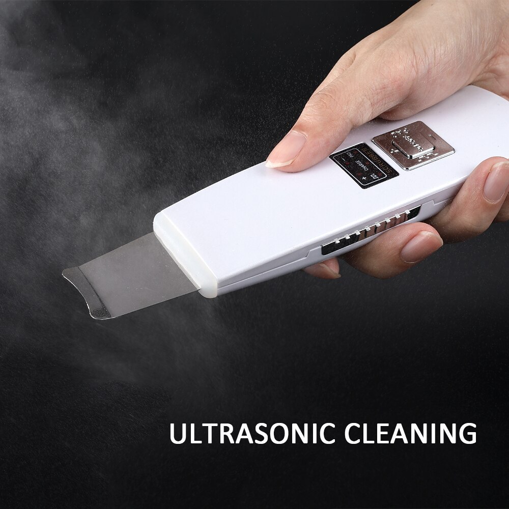 Ultrasonic Face Cleaning Skin Scrubber Facial Cleaner Skin Peeling Blackhead Removal Pore Cleaner Face Scrubber