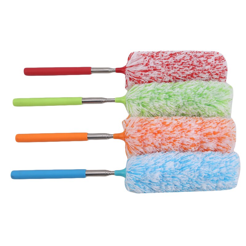 24pzs Plumero Retráctil Microfibra Extensible Limpia Polvo