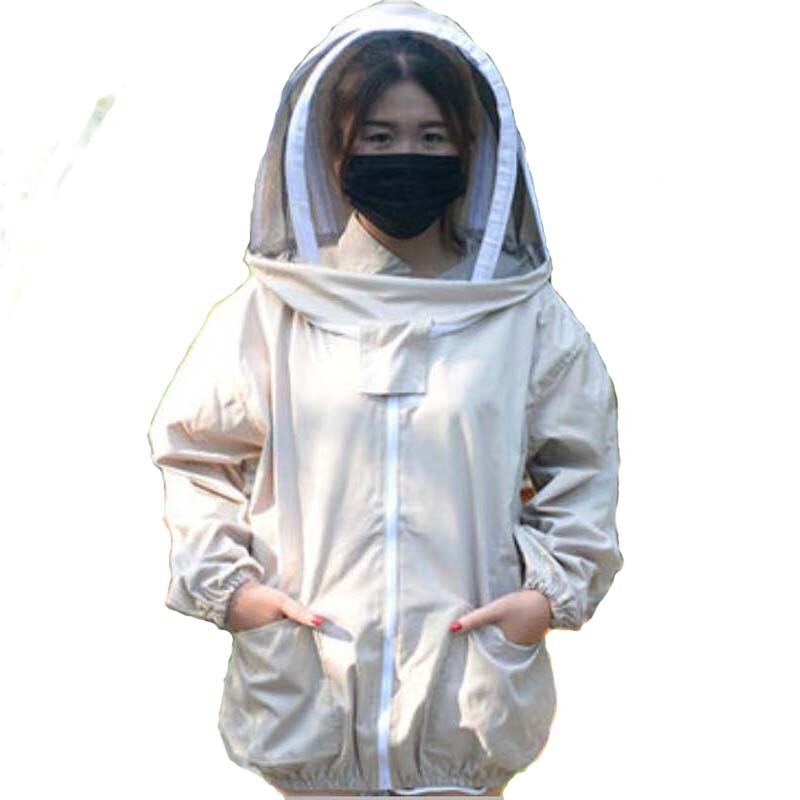 Damski kombinezon pszczelarski welon zestaw anty-pszczoła odzież oddychający kombinezon pszczelarski odzież odzież ochronna: A